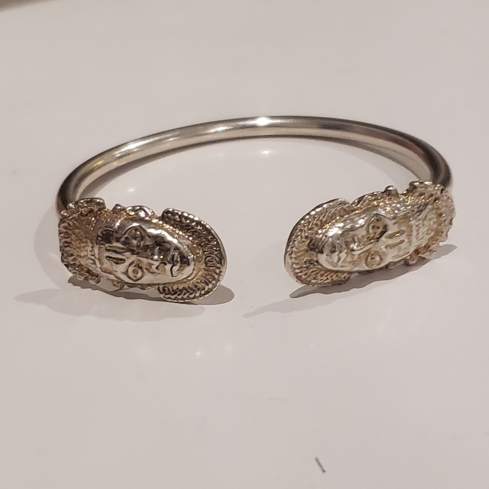 RARE Tribal Mask Bangle